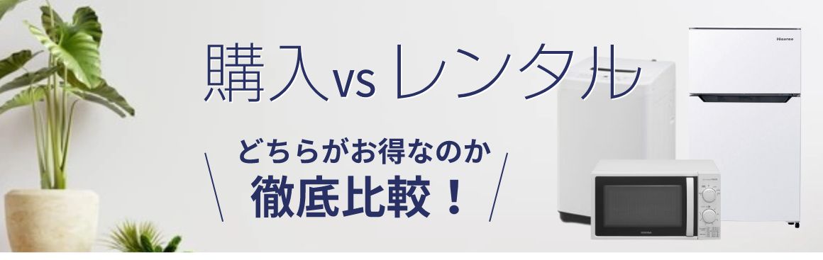 購入vsレンタル